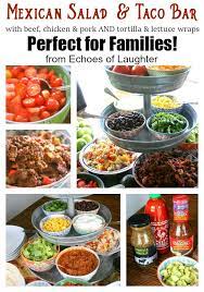 Food bars fish tacos bar for a crowdor parties. 15 Best Taco Bar Party Ideas Taco Bar Taco Bar Party Taco Party