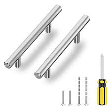 Each handle includes 1 inch & 1.57 inch these classic cabinet hardware pulls are great look and substantial feel. Buy 20 Pack 3 Inch Hole Center Cabinet Handles Pulls For Kitchen Stainless Steel Brushed Nickel Drawer Pulls 5 Length 3 Hole Cente Online In Indonesia B08jzg7kbl