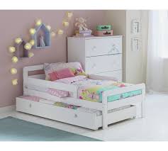 buy argos home ellis toddler bed frame with storage white kids beds argos white kids bed white toddler bed toddler bed frame