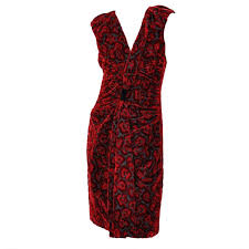Prada Red Velvet Dress Red Velvet Dress Evening Dresses Vintage Designer Evening Dresses
