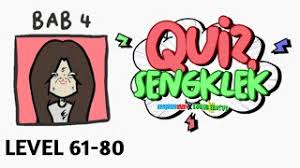 1.klik mulai 2.klik a 3.klik lingkaran kecil di huruf i yg adaa ditulisan kecil 4. Quiz Sengklek Apk Download 2021 Free 9apps