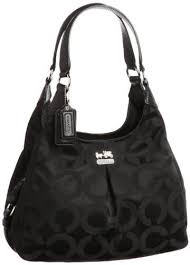 Black And White Coach Purse Coach Madison Op Art Maggie Hobo Handbag 21125 Black Liza 90 00 Op Art Coach Satchel
