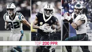 Check out fantasydata's half ppr fantasy football rankings to help you dominate your league. Updated 2019 Fantasy Ppr Rankings Top 200 Cheat Sheet Sporting News