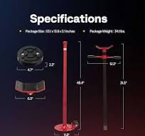 Amazon.com: SPECSTAR Movable Underhoist Support Stand, 3/4 ...