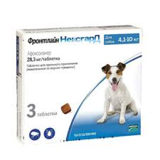 zhevatelnaya tabletka nexgard neksgard ot kleshej i bloh dlya sobak vesom ot 4 do 10 kg kupit dostavka dnepr odessa ukraina