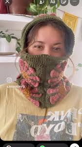 Crochet Mountain Night Ski