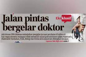 Apa saja sih fasilitas yang disediakan di program studi psikologi pendidikan islam ini? Eksklusif Sanggup Keluar Duit Sendiri Jadi Doktor