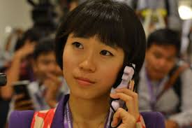 Female faces at the ASEAN Summit in Naypyitaw