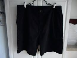 Wrangler Cargo Shorts Size 48 Black Gray Relaxed Fit Uflage