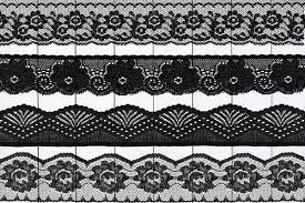 Black Floral Lace Borders Lace Border Floral Lace Black Floral