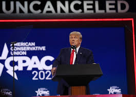 What time is president trump speaking today. Trump Cpac Comeback Speech Showed A Sad Little Man Angry At The World