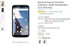 Nov 12, 2014 · on the unlocked market, the nexus 6 is still relatively affordable at $649. Nexus 6 Deal Alert 250 How Much Longer Can This Possibly Last Gsmarena Blog