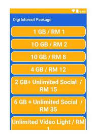 Casual users can enjoy unlimited internet for only rm90/month while frequent users can go for the 100mbps or digi internet freedom plans aren't the only merits in this package; Digi Internet Package For Android Apk Download