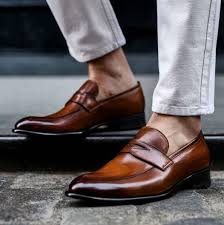 Leather Slip On Loafers For Men Dress Shoes Men Loafers Men Outfit Loafers Men