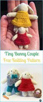 Check out our free knitting patterns selection for the very best in unique or custom, handmade pieces from our patterns shops. Amigurumi Tiny Bunny Couple Free Knitting Pattern Amigurumi Knit Bunny Toy Softies Free Knitting Patterns Toys Animal Knitting Patterns Knitted Doll Patterns