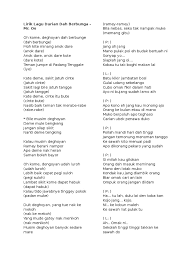 Download lagu lagu joget (3.22mb) dan streaming kumpulan lagu lagu joget (4.53mb) mp3 terbaru gratis dan enak dinikmati, video klip lagu joget mp4, lirik lagu lagu joget full album. Lirik Lagu Dialek Negeri