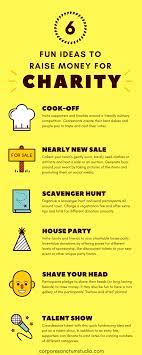 Infography How To Raise Money For Charity Angel Investment How To Raise Money Ways To Fundraise Charity