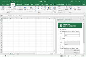 how to generate random numbers dates and booleans in excel