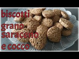 Biscotti Al Grano Saraceno E Cocco Senza Glutine Youtube