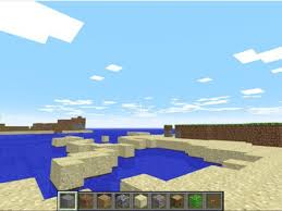 An aerial view of an extremely tall building made of blocks. How To Play Minecraft Classic In Your Web Browser