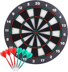 Women's clothing, shoes, bags, accessories and beauty. Amazon Com Theefun Safety Dart Board Set 16 Inch Rubber Dartboard Game With 6 Soft Tip Darts For Kids And Adults Party Office And Family Leisure Sport Toys Sports Outdoors