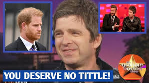 Prince harry FURIOUSLY EXIT The Graham Norton Show As Noel Galagher  COMPLETELY ROAST His ROYAL Title
