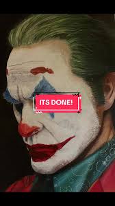 Joker Colored Pencil Drawing