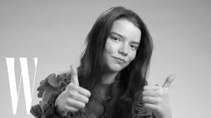 And she knows the vulcan salute? Anya Taylor Joy On Saoirse Ronan Eddie Redmayne And Her Trademark Eyes Screen Tests W Magazine Youtube