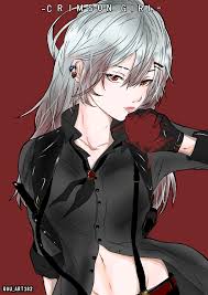 The crimson girl Qou_art182 - Illustrations ART street