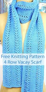 Click on the link to the blog for the full pattern if you like but the full pattern is included in. 4 Row Repeat Scarf Knitting Patterns In The Loop Knitting