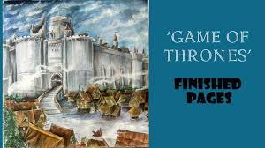 Download Game Of Thrones Coloring Book Finished Pages Review Youtube