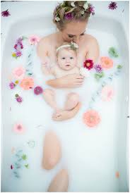 It's not like picking the baby up out of a nice bubble bath. Milk Bath Magic With A Mama And Me Session Photography By Jodi Lynn Blog