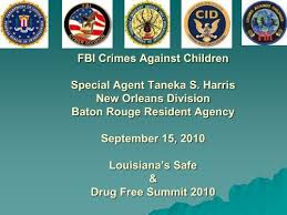 Chat and im with someone in your area, or you can talk to lots of singles at once in our chat room forum, it's better than a regular chat line. Fbi Crimes Against Children Special Agent Taneka S Harris New
