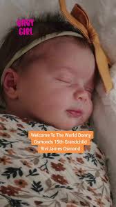 Welcome to the World Rivi James Osmond: Donny's 15th Grandchild