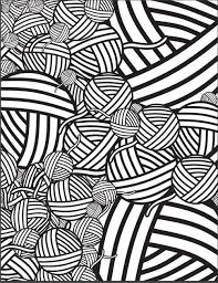 The soft purples and muted peaches pair nicely with the yellows and creams in this. Mesmerizing Yarn Coloring Page Favecrafts Com