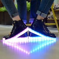 Unisex Adult Shoes Clothing Shoes Accessories High Top Led Light Up Shoes Unisex Men And Women Sizes Available Myself Co Ls