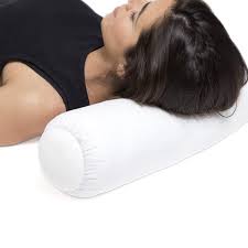 Ortones Cylindrical Lumbar Cervical Cushion Pillow Relieves Postural Neck And Shoulder Pain Maintains Natural Curve Buy Online In Angola At Desertcart