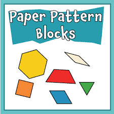 Pattern block puzzles printable free. Free Paper Pattern Block Templates Printable Pattern Block Shapes Pdf