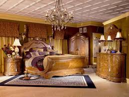 The bedroom is a sanctuary that reflects personal style. Michael Amini Cortina Luxury Bedroom Furniture Set Honey Walnut Finish By Aico
