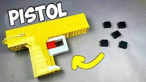 How To Make A Lego Automatic Pistol / No Technic - Youtube