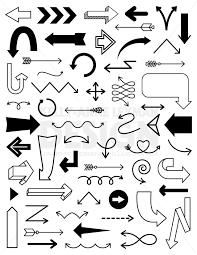 Arrow Clip Art Black And White Arrow Clipart Digital Arrows Clipart Clip Art Set Digital Etsy Digital Arrows Arrow Clipart Clip Art