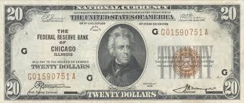 It was founded to create a stable, flexible monetary and financial system for the nation. File Us 20 1929 Federal Reserve Bank Note Jpg Wikipedia