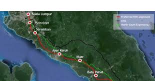 8 insightful maps for malaysia expatgo. Kuala Lumpur Singapore High Speed Project Faces Cancellation News Railway Gazette International