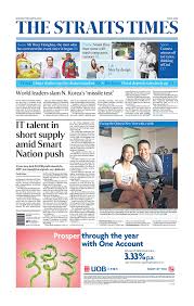 It is malaysia's oldest newspaper still in print (though not the first) having been founded as the straits times in 1845, and was reestablished as the new straits times in 1974. The Straits Times It Talent In Short Supply Amid Smart Nation Push Information Systems Technology And Design Istd