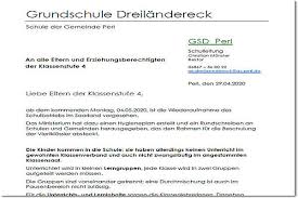 Die saarländische landesregierung tut alles notwendige, um die rasante ausbreitung des. Aktuelles Grundschule Perl