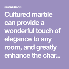 Cultured Marble Can Provide A Wonderful Touch Of Elegance To Any Room And Greatly Enhance The Charm Of Any Home However O Cultured Marble Marble Restoration