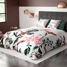 Check spelling or type a new query. Housse De Couette 220x240 Cm Avec 2 Taies D Oreiller 63x63 Cm Parure De Lit Coton Bio Herbier Housse De Reve