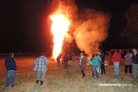 Saint John's Eve in La Pedrera and 19 de Abril, Rocha, Uruguay
