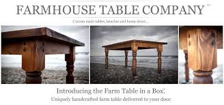 Farmhouse Table Co Ad Farm Table Farmhouse Table Table