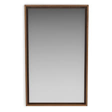 Consider a modern mantel mirror to draw the eye upward, highlighting other decor on the shelf and make the room appear bigger all at once. Ciao Walnut Modern Wall Mirror By Bdi Collectic Home